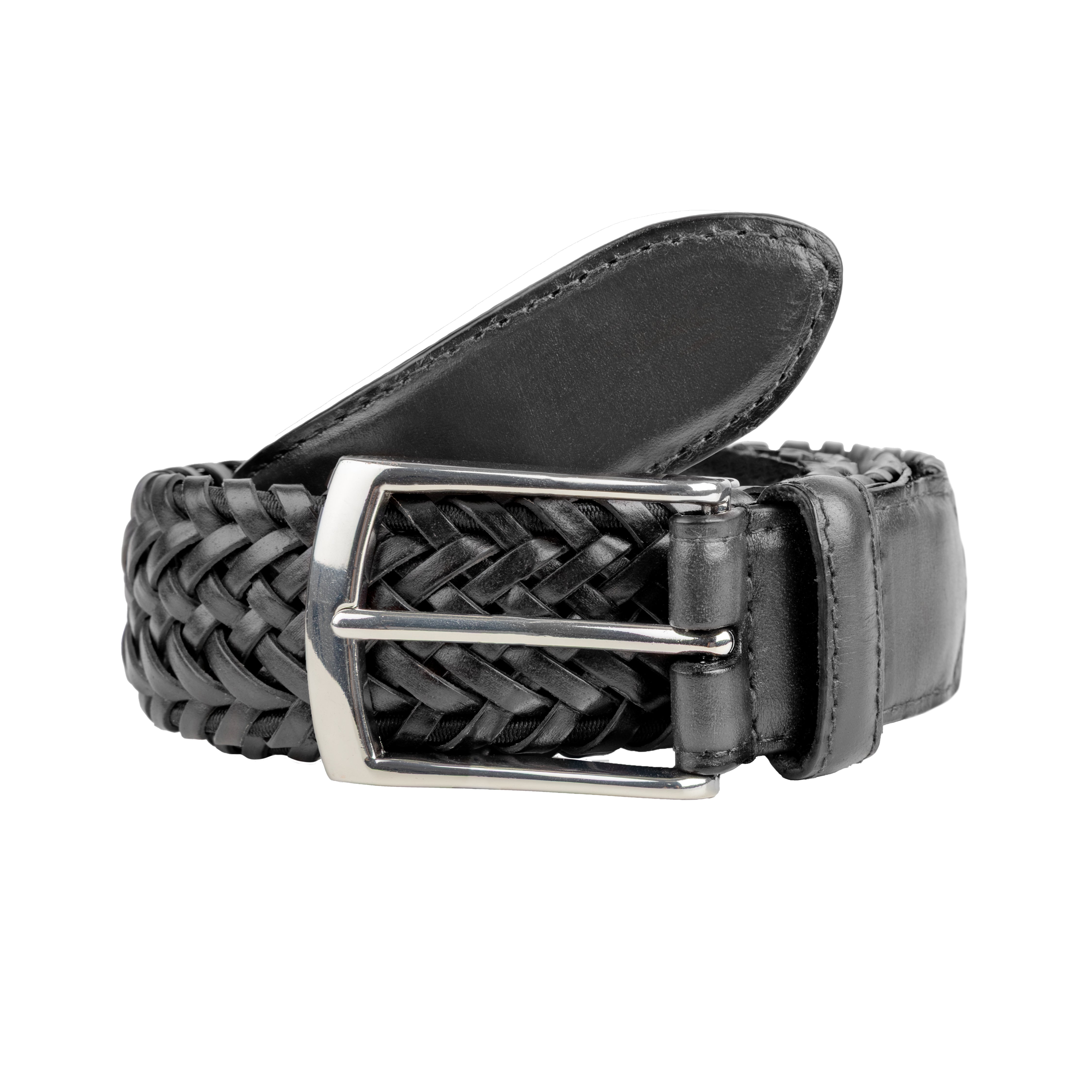 Plaited Leather Belt | Dents