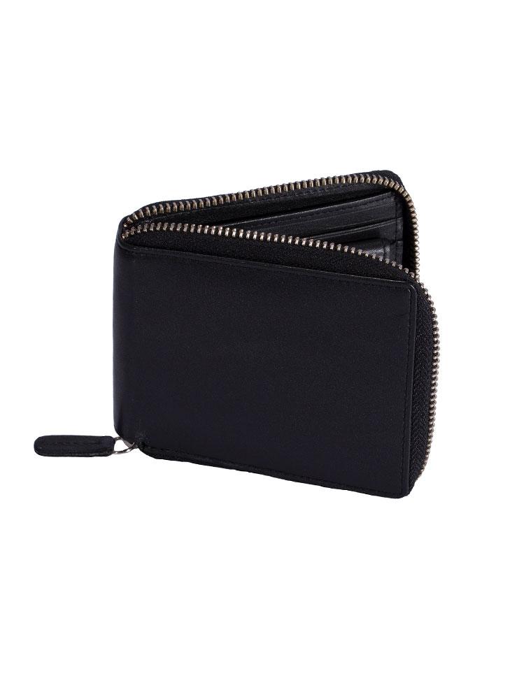 Black zip clearance purse