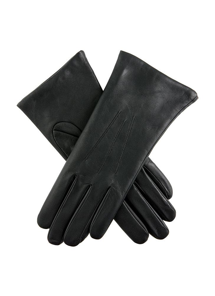 Tina Women s Cashmere Lined Leather Shorter Finger Gloves Dents