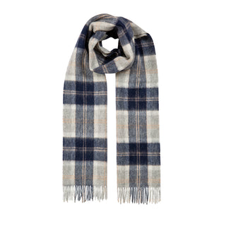 Men's Lambswool Scarf with Tassels
