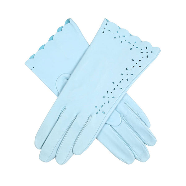 Women’s Leather Gloves with Cut-Out Detail