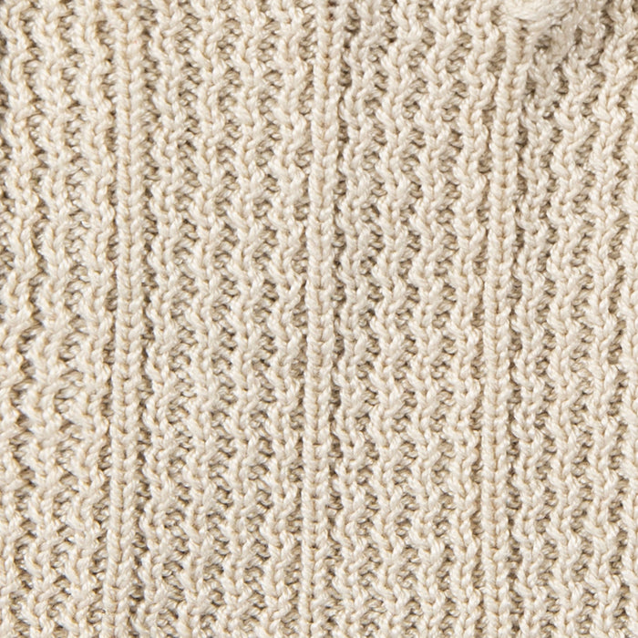 Men’s Crochet-Back Imitation Peccary Leather Driving Gloves in cognac closeup