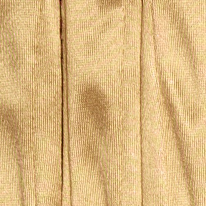 Women's long opera satin gloves in gold - stitching between the fingers 