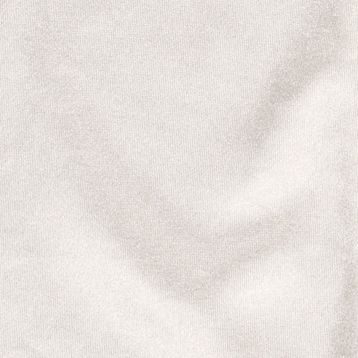 Women's long opera satin gloves in ivory - close up of the satin material
