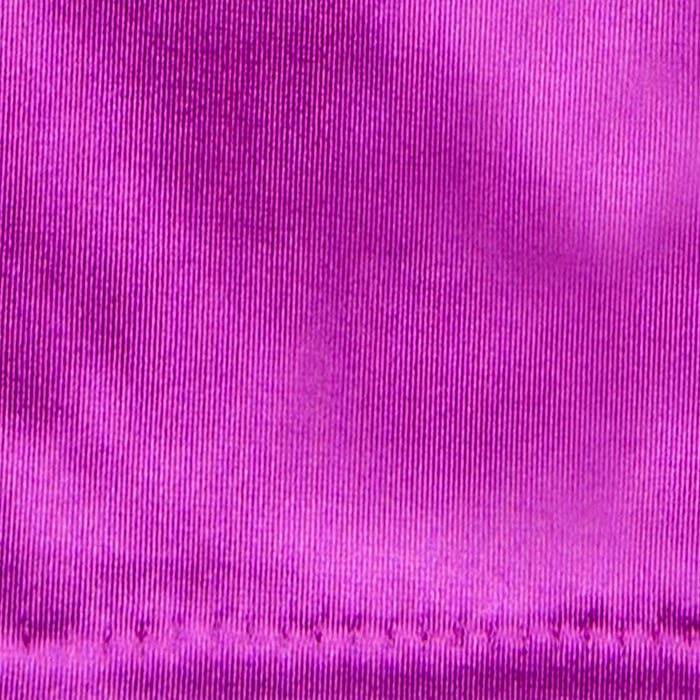 Women's Long Satin Gloves in Violet closeup