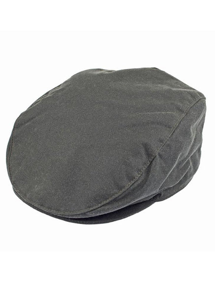 Men's Waxed Cotton Flat Cap