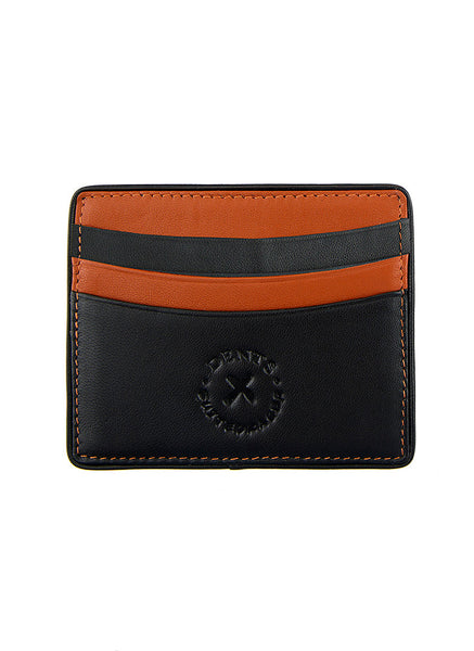 Men's The Suited Racer Smooth Nappa Leather Card Holder with RFID Blocking