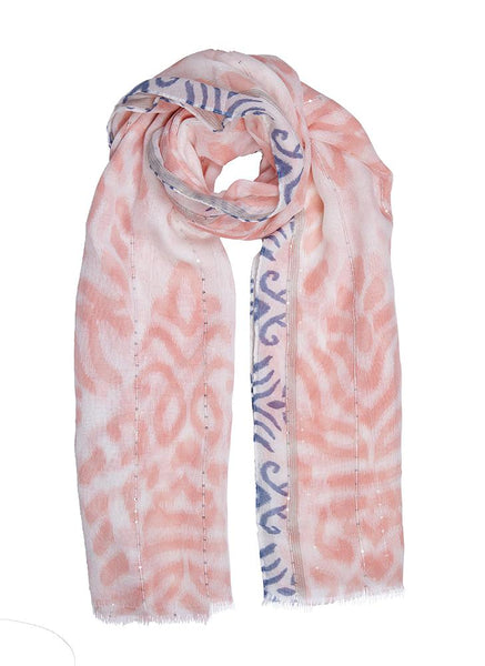 Women's Geometric Print Lightweight Scarf