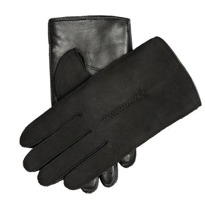 Men’s Touchscreen Single-Point Leather and Sheepskin Gloves